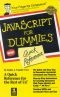 [Dummies 01] • JavaScript For Dummies Quick Reference